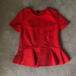 J Crew Peplum top